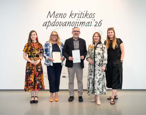 Nacionalinėje dailės galerijoje įteikti ketvirtieji Meno kritikos apdovanojimai