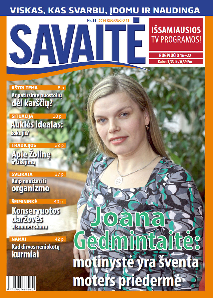 Savaitė - Nr.: 33 (2014)