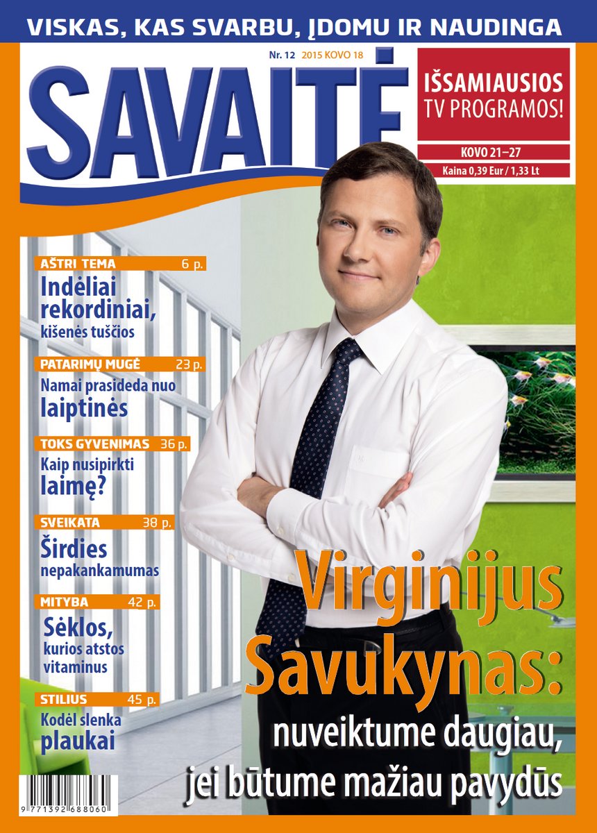 Savaitė - Nr.: 12 (2015)