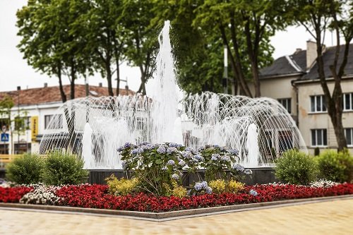 Didžiausias grojantis fontanas Lietuvoje