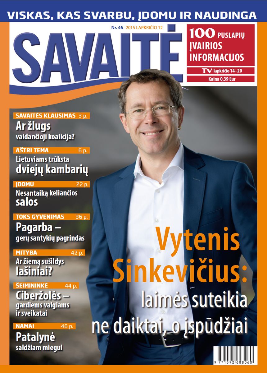 Savaitė - Nr.: 46 (2015)