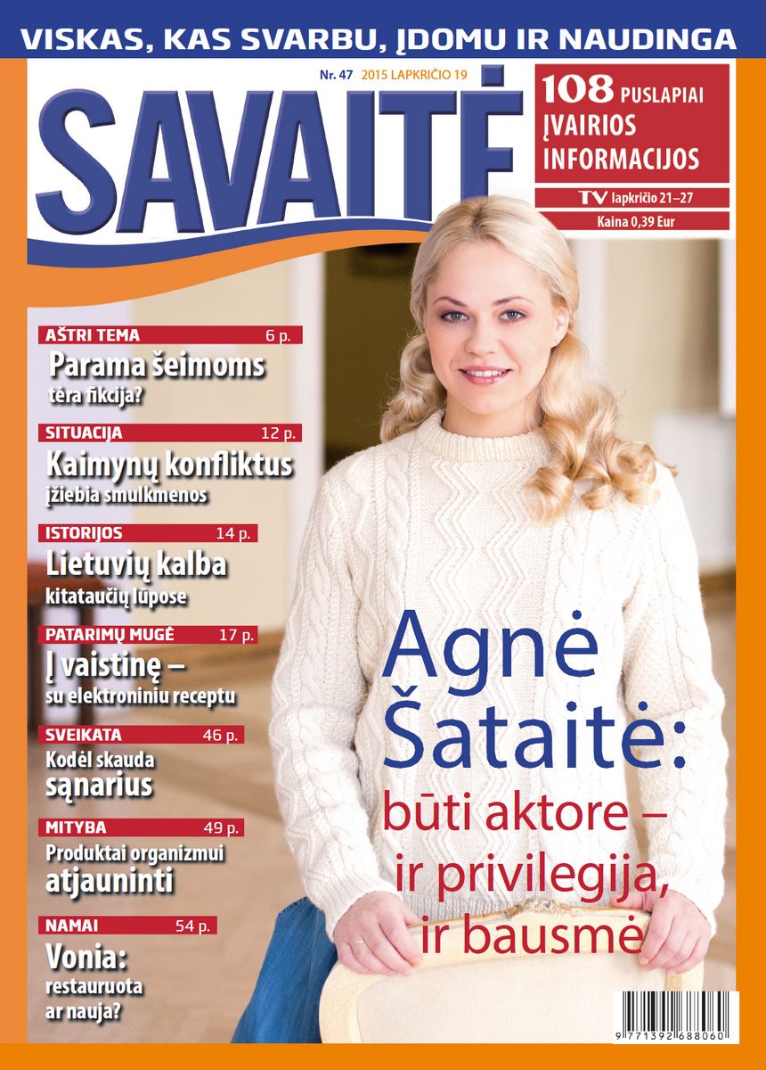 Savaitė - Nr.: 47 (2015)