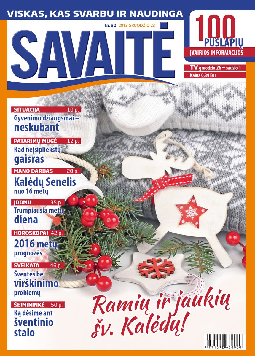 Savaitė - Nr.: 52 (2015)