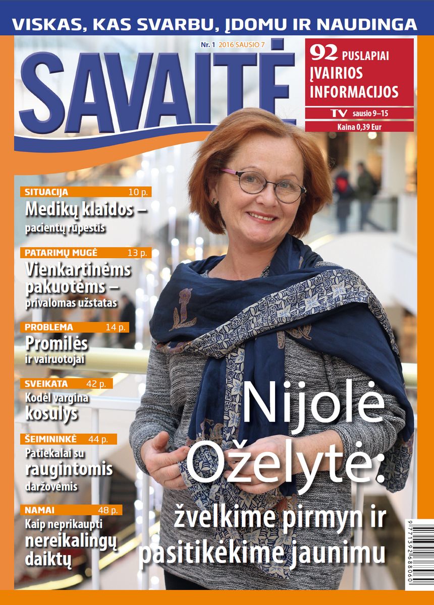 Savaitė - Nr.: 01 (2016)