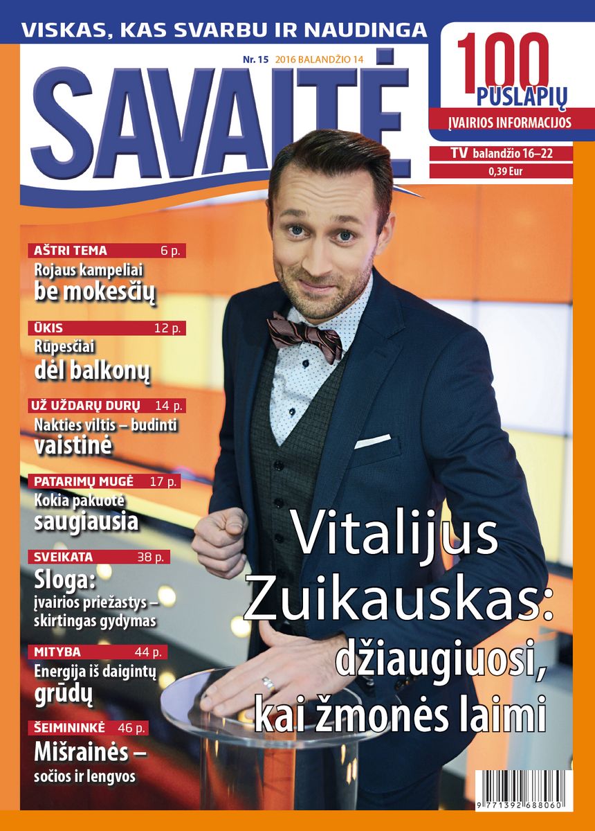 Savaitė - Nr.: 15 (2016)