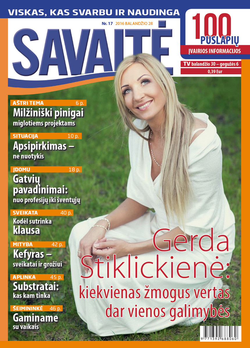 Savaitė - Nr.: 17 (2016)