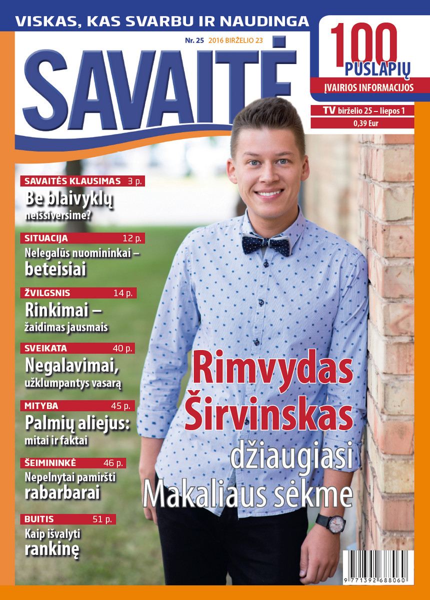 Savaitė - Nr.: 25 (2016)