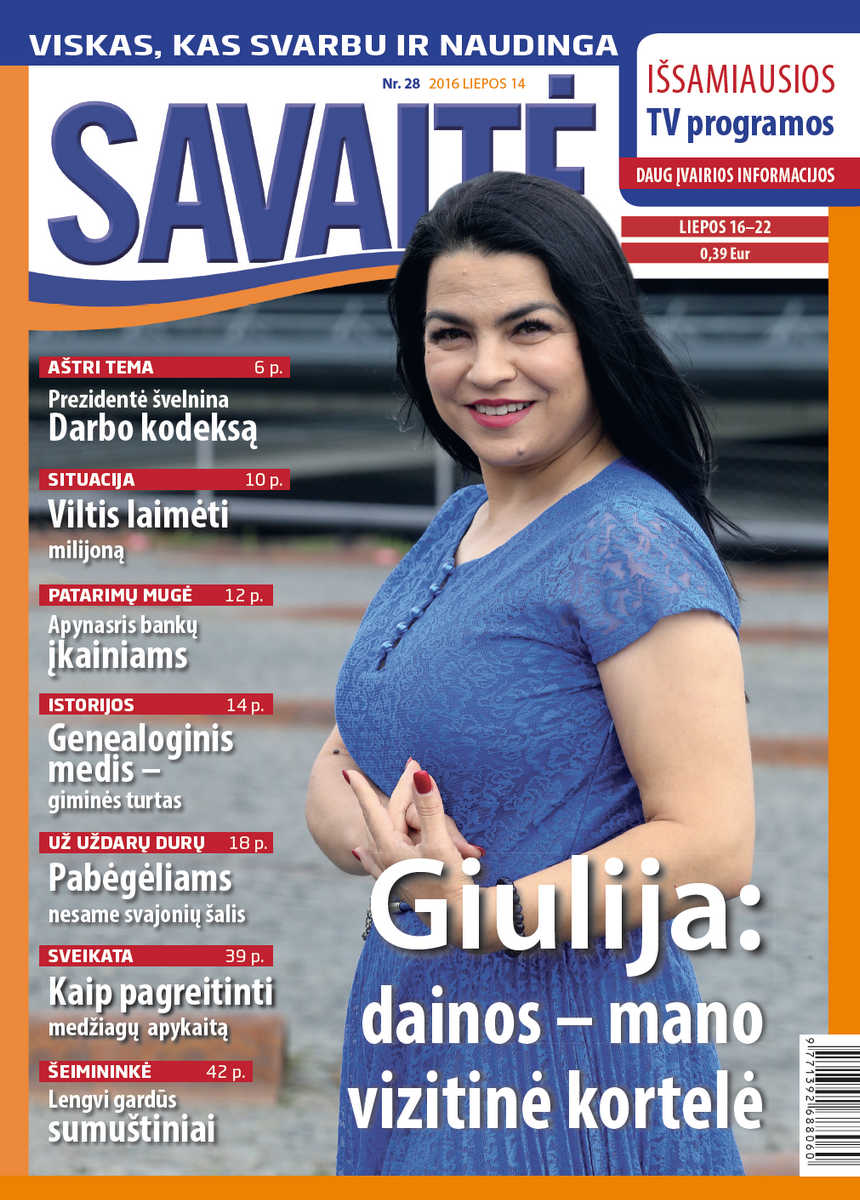 Savaitė - Nr.: 28 (2016)