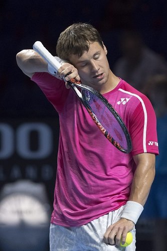 Tenisininkas R. Berankis įveikė ketvirtąją pasaulio raketę