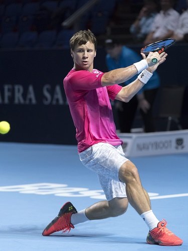 Tenisininkas R. Berankis įveikė ketvirtąją pasaulio raketę