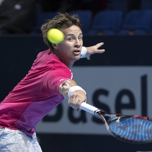 Tenisininkas R. Berankis įveikė ketvirtąją pasaulio raketę