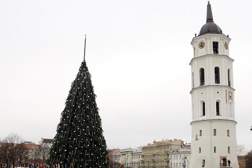 Šeštadienį sostinėje bus įžiebta pagrindinė Kalėdų eglė