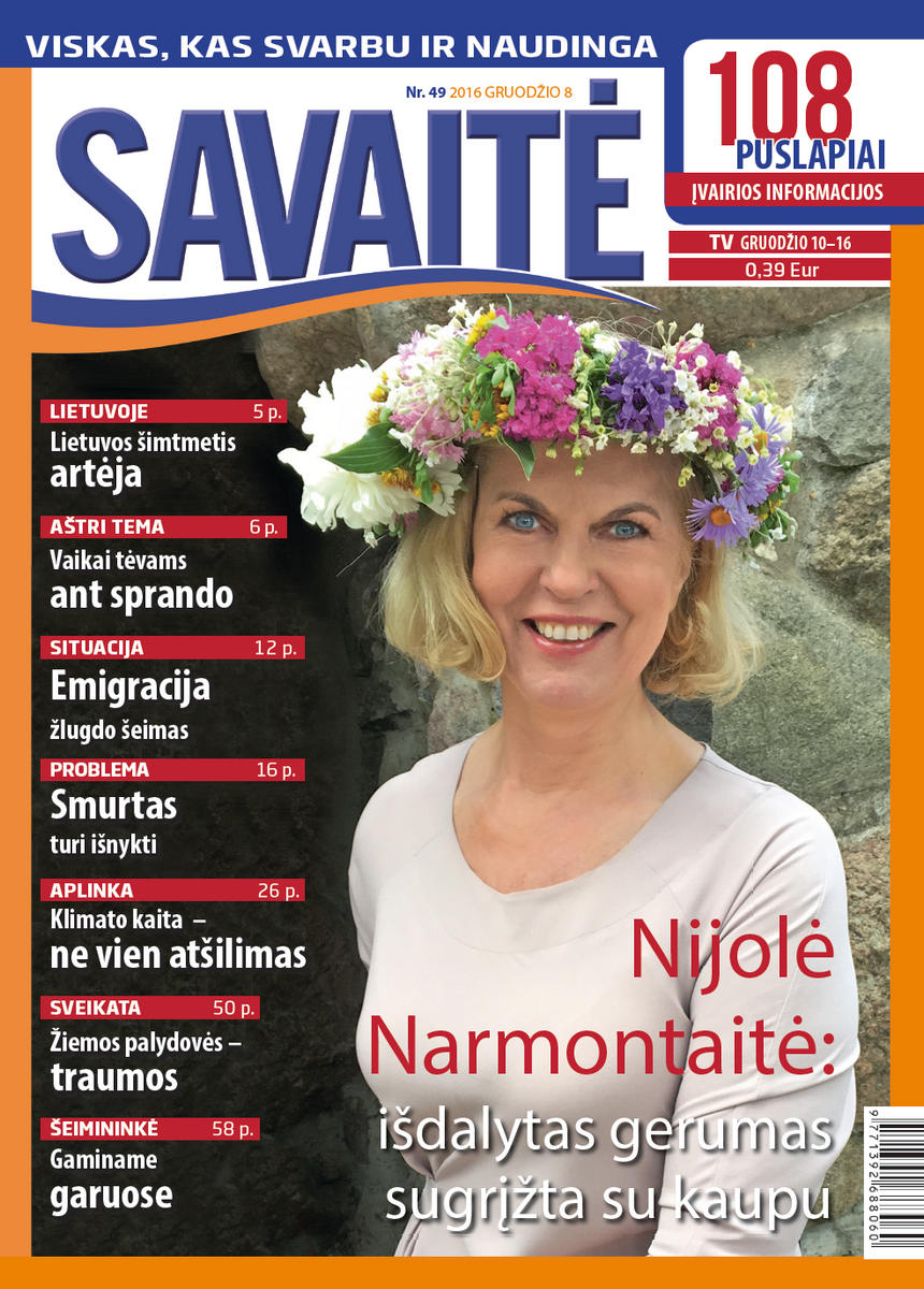 Savaitė - Nr.: 49 (2016)