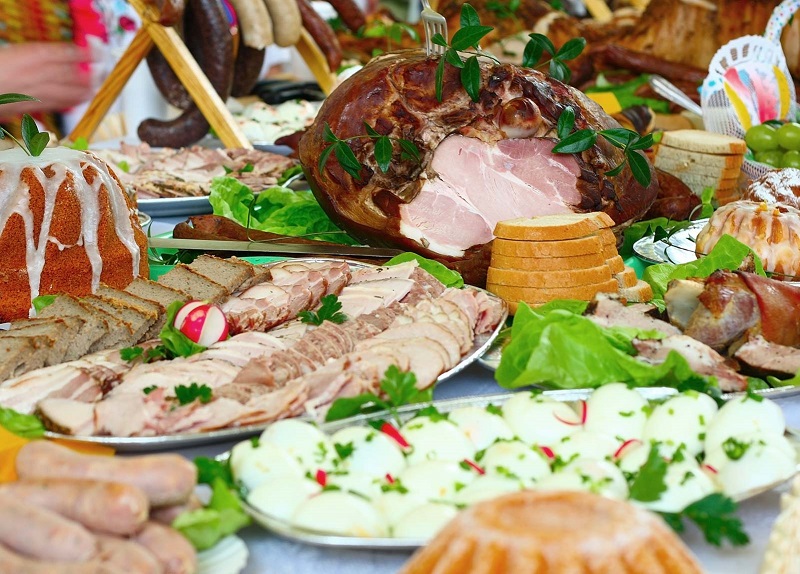 Tradicinis Velykų stalas – ne vegetarams