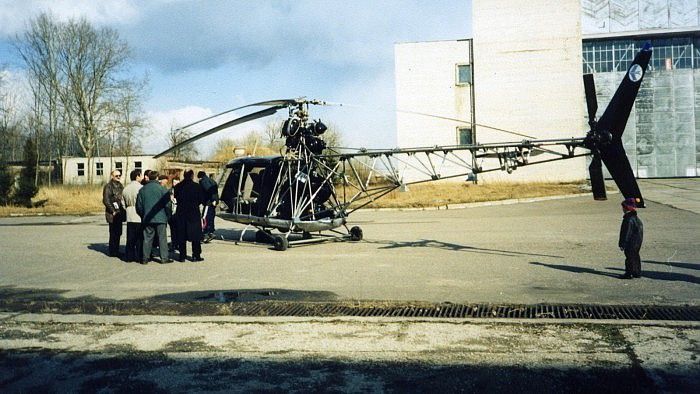 Sraigtasparnių istorija: skrydis truko 20 sekundžių