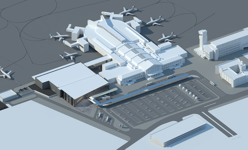 Vilniaus oro uostas turės modernų terminalą