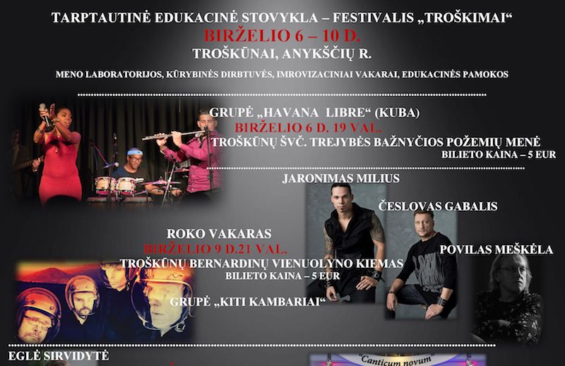 Tarptautinė edukacinė stovykla festivalis „Troškimai“