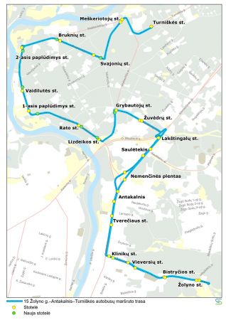 Nuo liepos 1 d. – pokyčiai sostinės autobusų maršrutuose