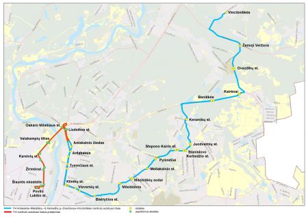 Nuo liepos 1 d. – pokyčiai sostinės autobusų maršrutuose