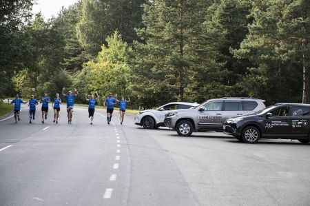 „Pažink Lietuvą“ maratono dalyviai įveikė 450 kilometrų