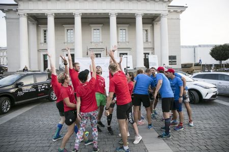 „Pažink Lietuvą“ maratono dalyviai įveikė 450 kilometrų