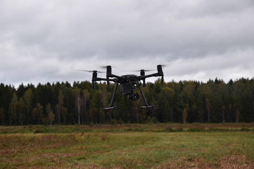 Nuo šiol ekologinius laukus padės stebėti dronai