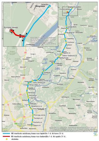 Nuo lapkričio 1 d. – pokyčiai sostinės autobusų maršrutuose