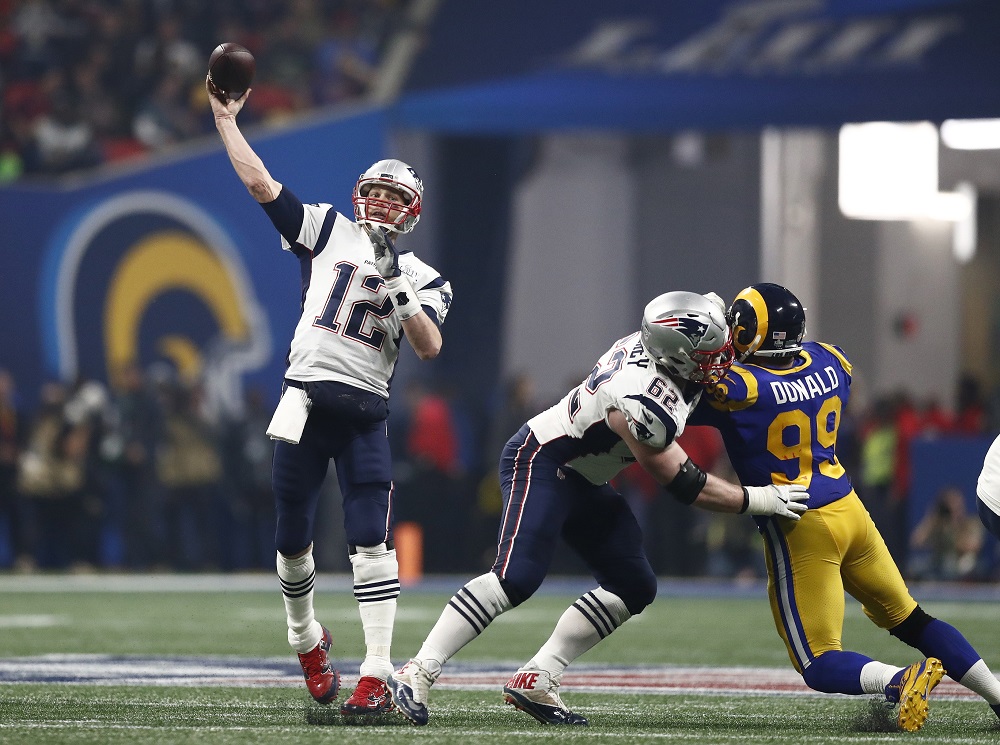 „Patriots“ triumfavo NFL čempionate, T.Brady perrašė amerikietiško futbolo istoriją „Patriots“ triumfavo NFL čempionate, T.Brady perrašė amerikietiško futbolo istoriją