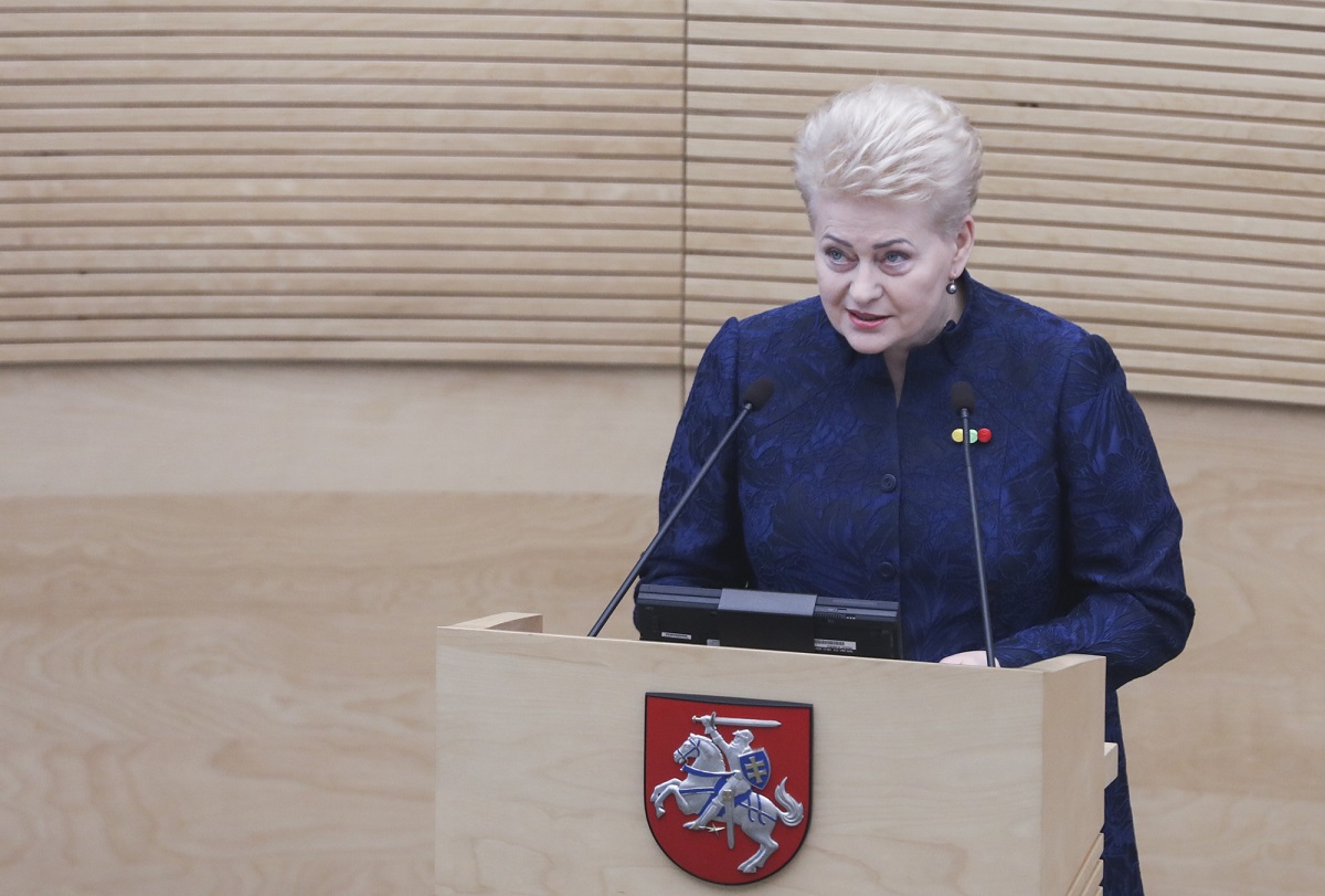 Paskutinis D.Grybauskaitės metinis pranešimas: „Su Valstybe viskas yra gerai“