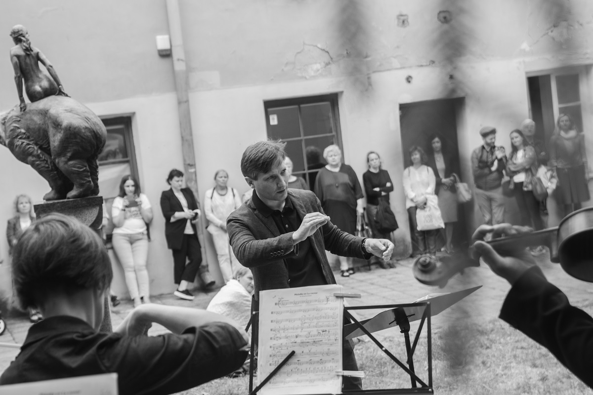 Šv. Kristoforo kamerinio orkestro repeticija – nemokamas koncertas Šv. Kristoforo kamerinio orkestro repeticija – nemokamas koncertas