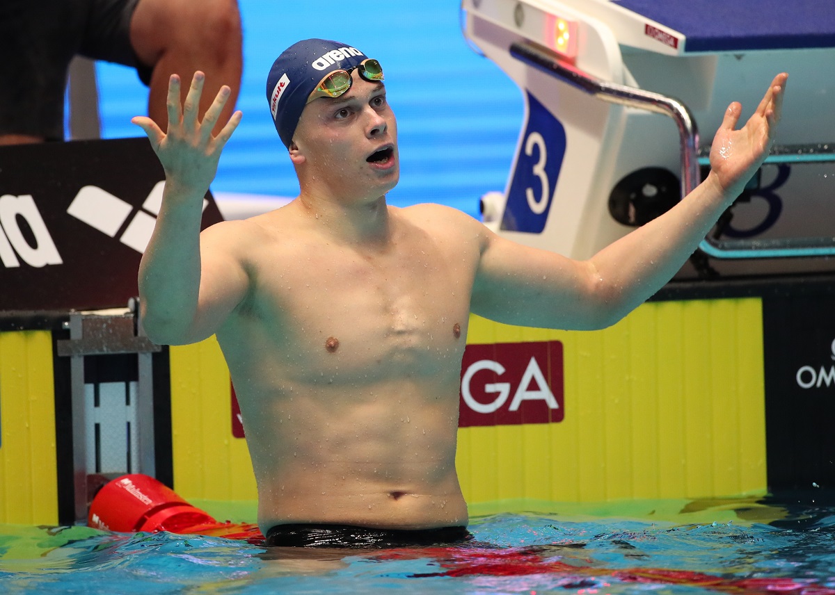 Pirmas pasaulio čempionate finišavęs plaukikas D.Rapšys - diskvalifikuotas