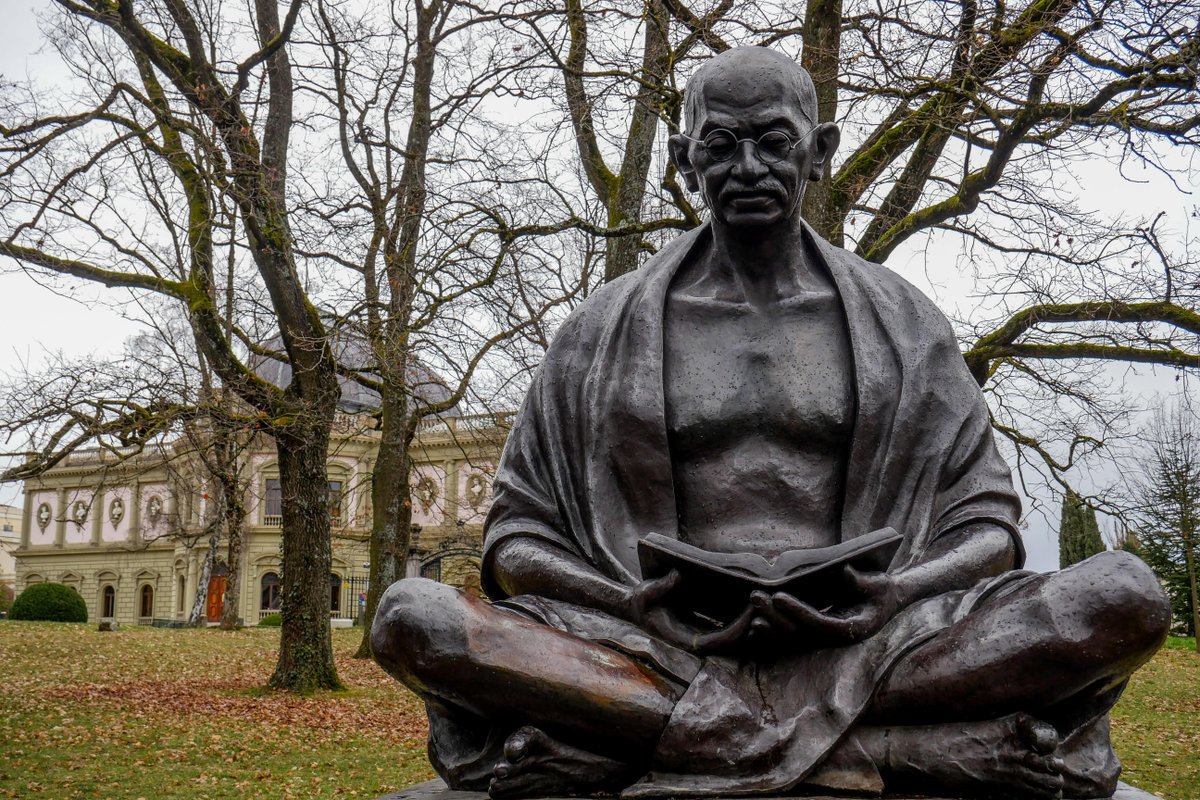 Mahatma Gandis: pergalę galima pasiekti be smurto