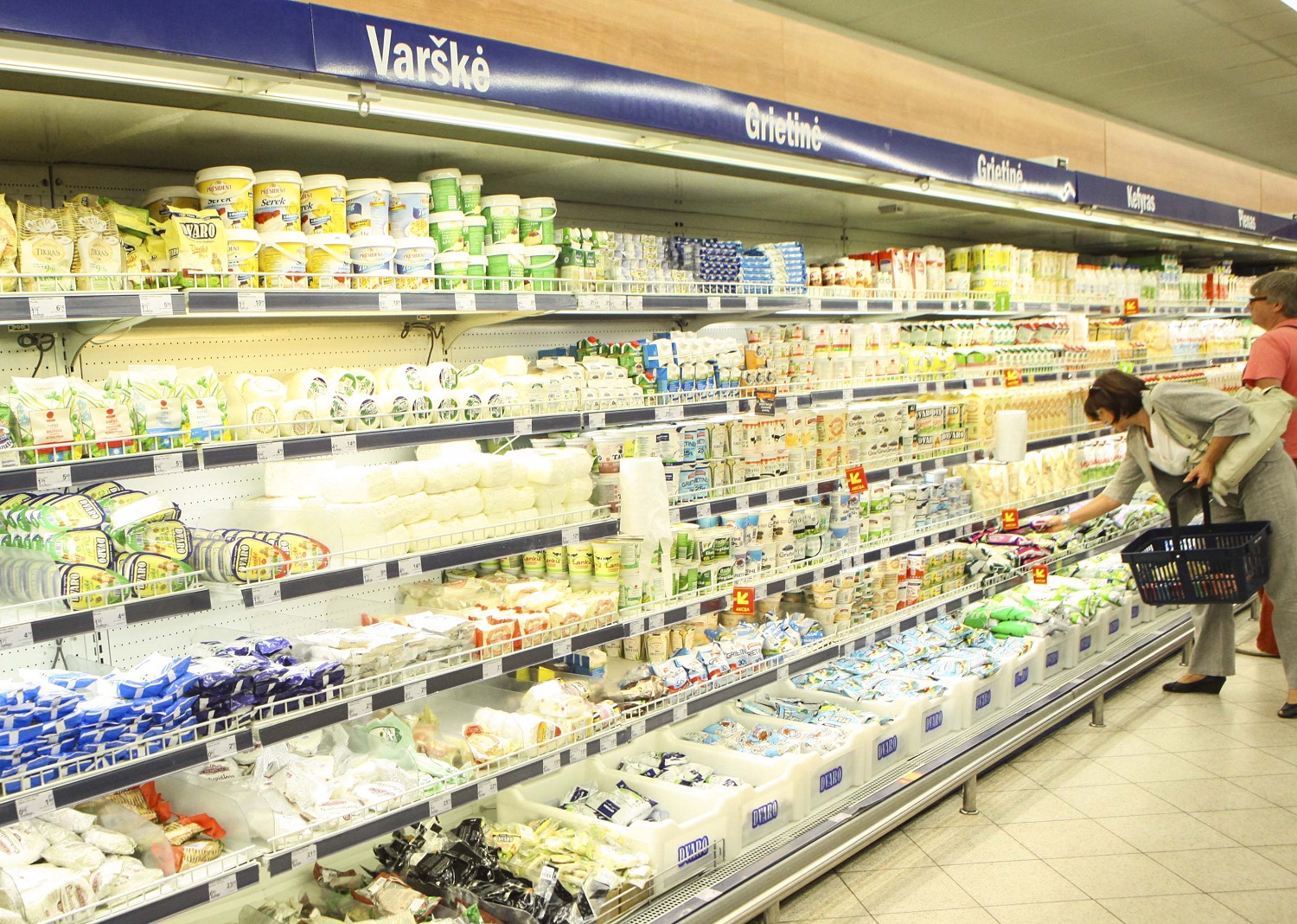 Oficialu: visi pieno produktai parduotuvių lentynose yra saugūs Oficialu: visi pieno produktai parduotuvių lentynose yra saugūs
