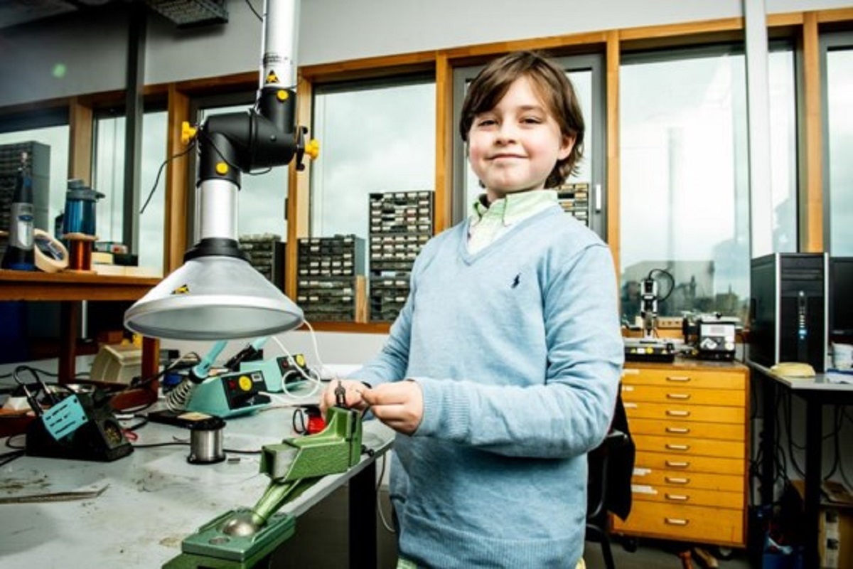 9-metis vunderkindas sustabdė studijas Nyderlandų universitete