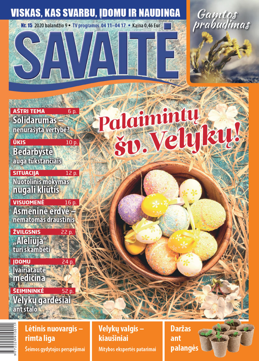 Savaitė - Nr.: 15 (2020)