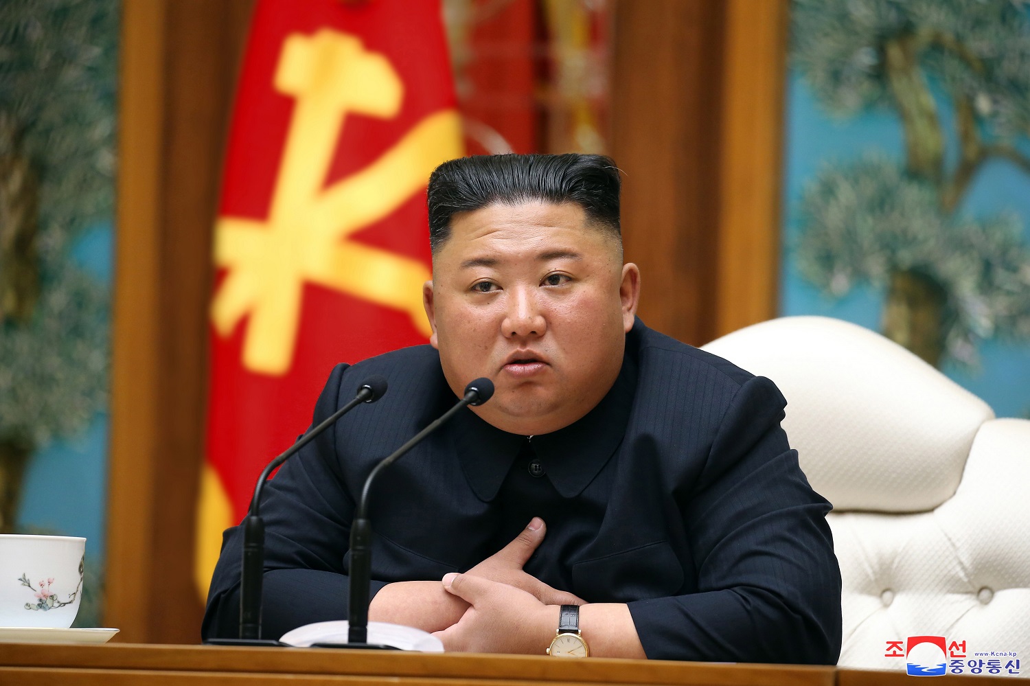 Šiaurės Korėja neigia savo lyderio mirtį: Kim Jong Unas pasirodė viešumoje