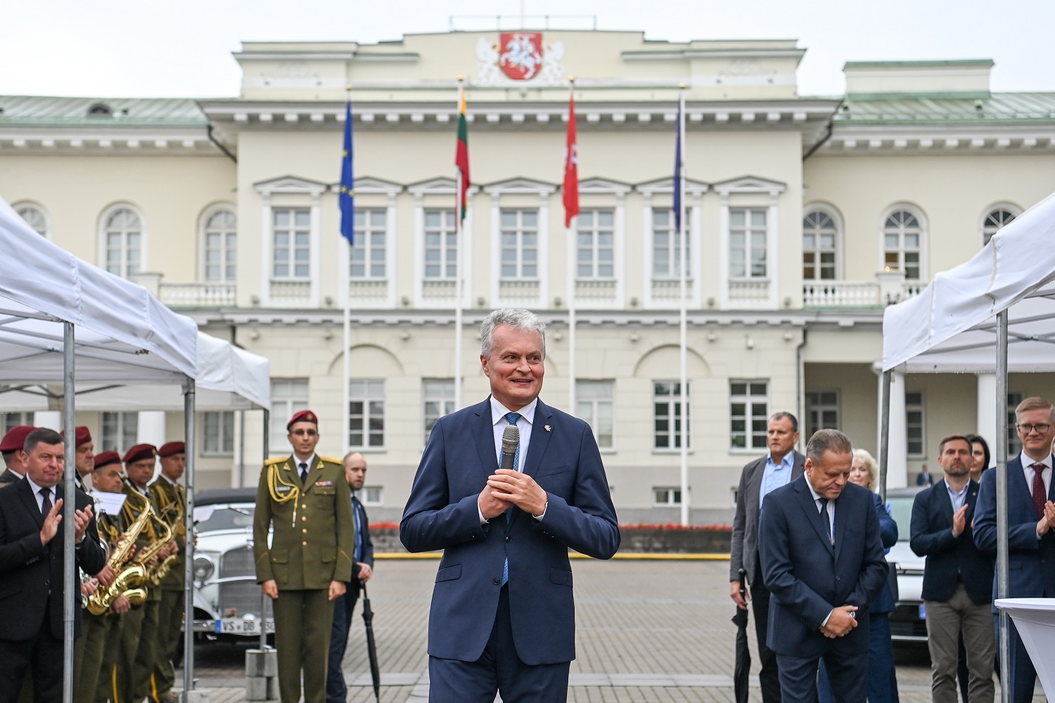 G. Nausėda: delta sąlygomis tikslinis orientyras yra 90 proc. vakcinuotų gyventojų