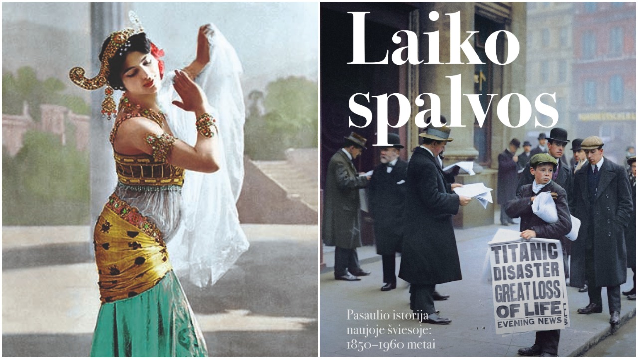 Istorinė knyga, kurios dar neregėjote – „Laiko spalvos. Pasaulio istorija naujoje šviesoje: 1850–1960 metai“ (+ knygos ištrauka)