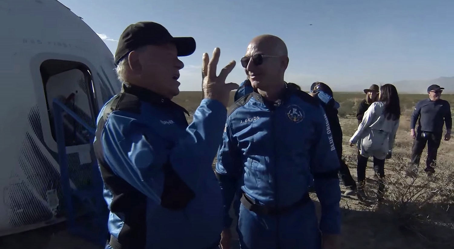 Į kosmosą pakilo iki šiol vyriausias žmogus (VIDEO) Į kosmosą pakilo iki šiol vyriausias žmogus (VIDEO)