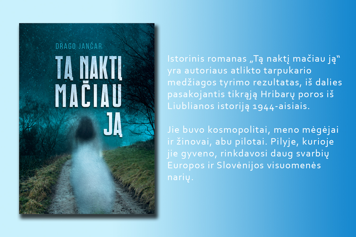 Liaupsių sulaukęs istorinis romas „Tą naktį mačiau ją“ (+ knygos ištrauka)