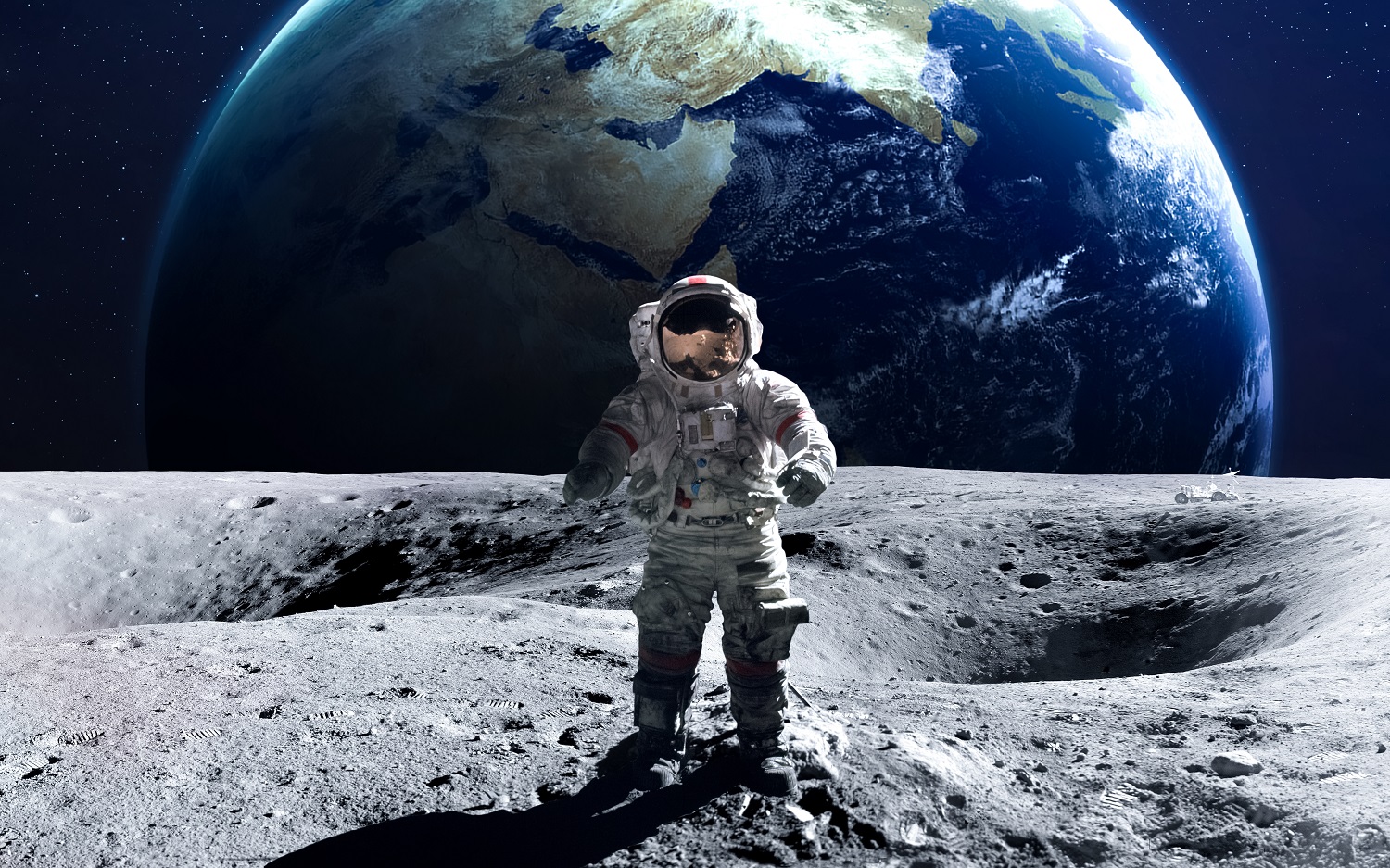 Pirmasis Europos astronautas Mėnulyje – iki 2030 metų