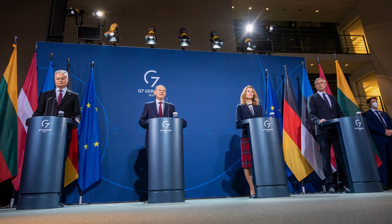 Berlynas žada paramą Baltijos šalims: „Esame jūsų pusėje“