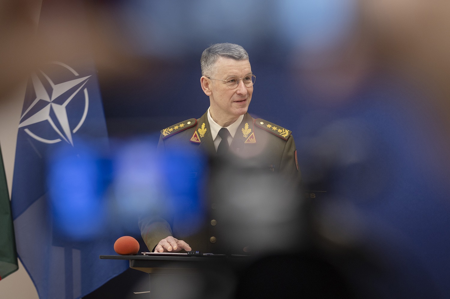Lietuvos kariuomenės vadas: Rusijai nereikia dabartinio dydžio pajėgų, kad palaikytų įtampą regione