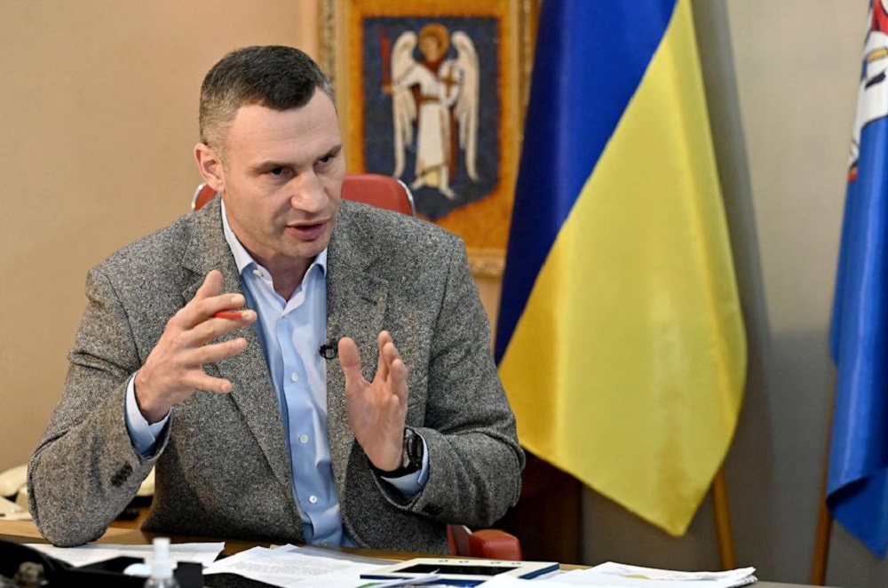 Kijevo meras V. Klyčko: sostinė nėra visiškai apsupta Kijevo meras V. Klyčko: sostinė nėra visiškai apsupta