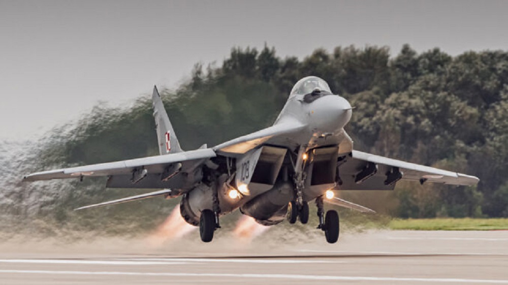 Mig-29 lėktuvai iš Lenkijos per JAV pagaliau keliaus į Ukrainą