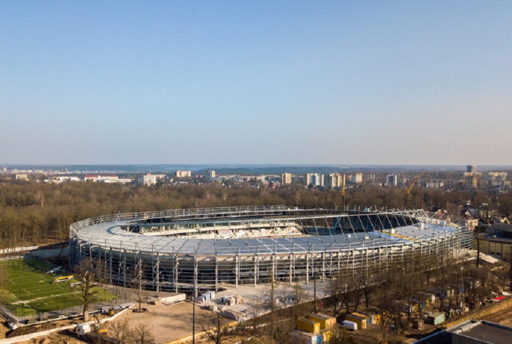 Naujai atgimęs S. Dariaus ir S. Girėno stadionas Kaune netruks sulaukti įkurtuvių