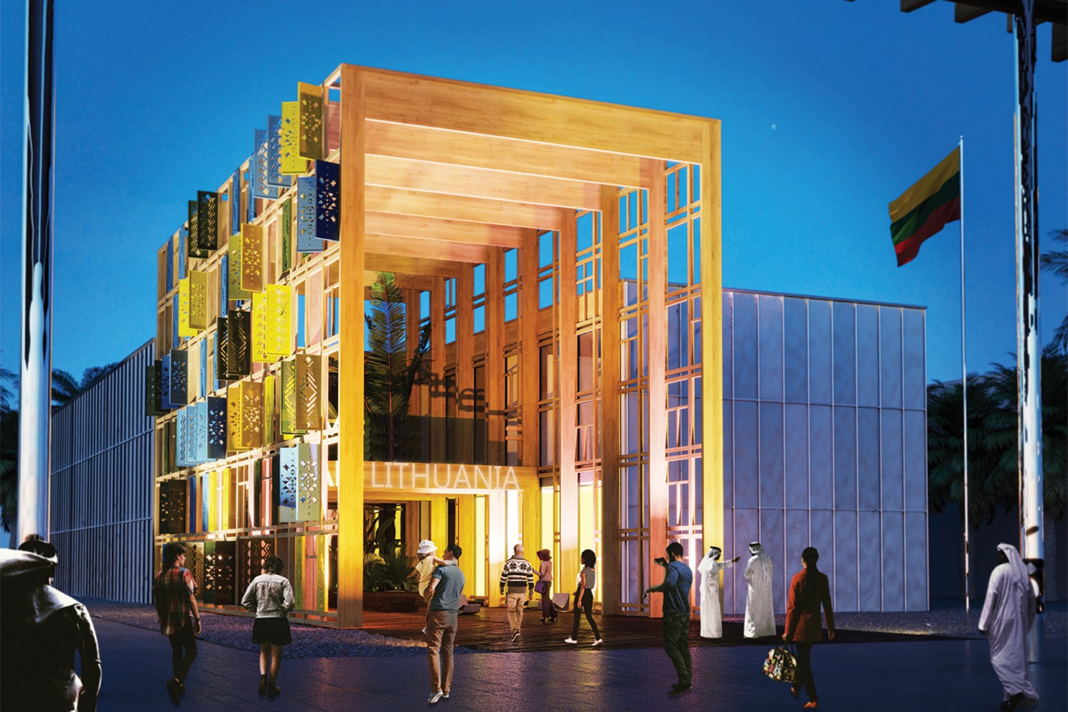 Baigėsi „EXPO 2020“: Lietuva pelnė sidabro apdovanojimą mažų paviljonų kategorijoje Baigėsi „EXPO 2020“: Lietuva pelnė sidabro apdovanojimą mažų paviljonų kategorijoje