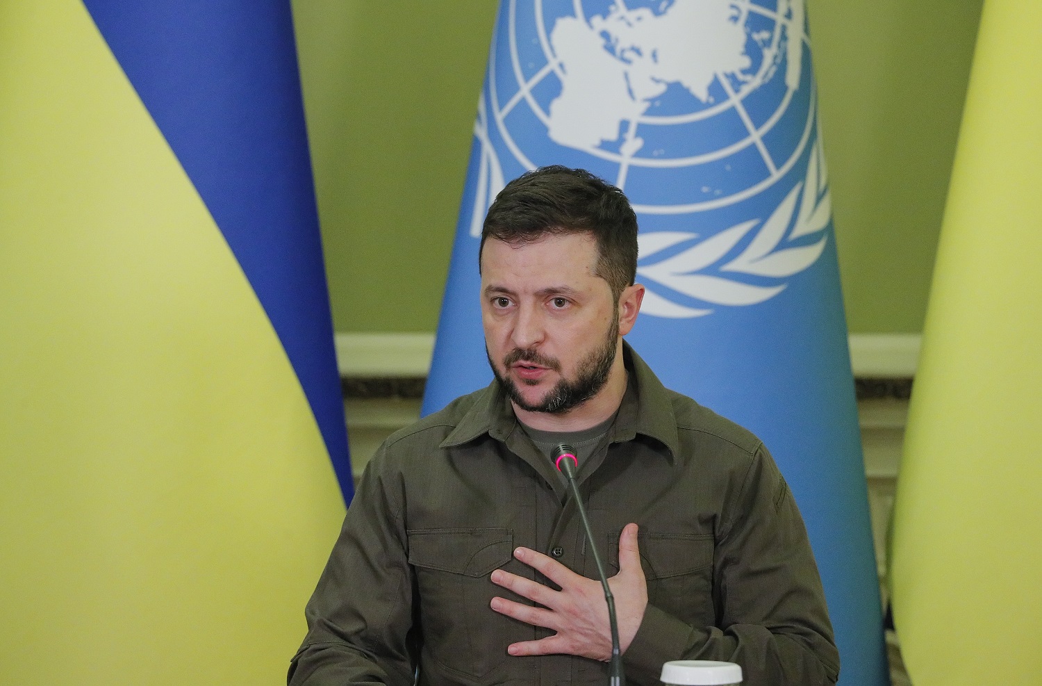 V. Zelenskis: blogis sugrįžo į Europą V. Zelenskis: blogis sugrįžo į Europą