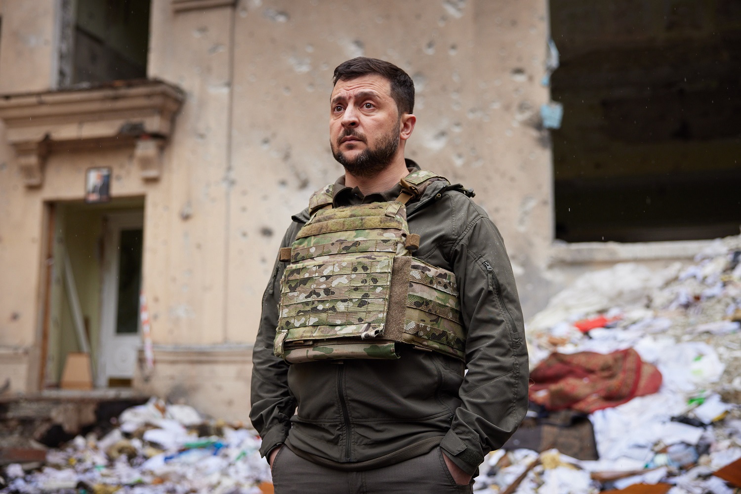 V. Zelenskis: kovų dėl Donbaso kontrolės rezultatai lems tolesnę karo eigą