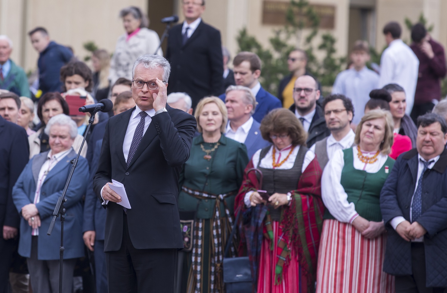 G. Nausėda: baigėsi Lietuvai ir visai Europai tekęs taikos ir sąlyginės ramybės laikotarpis G. Nausėda: baigėsi Lietuvai ir visai Europai tekęs taikos ir sąlyginės ramybės laikotarpis